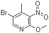5-Bromo-2-methoxy-3-nitro-4-picoline