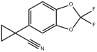 (1-(2,2-二氟苯并[D][1,3]二氧杂环戊烯-5-基)环丙基腈)