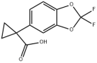 1-(2,2-二氟苯并[D][1,3]二氧杂环戊烯-5-基)环丙烷甲酸