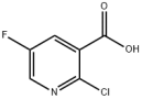 2－氯－5－氟烟酸 